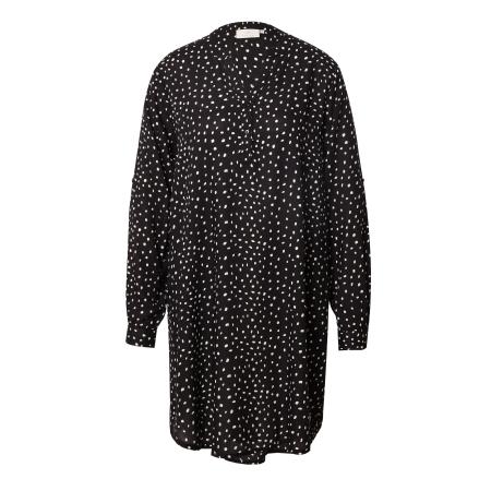 Kaffe Jurk Marana zwart / wit