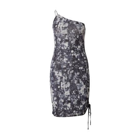 Monki Monki Jurk grijs / grafiet / lichtgrijs / donkergrijs