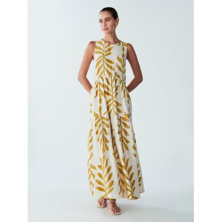 St MRLO St MRLO Jurk REMI groen / wit