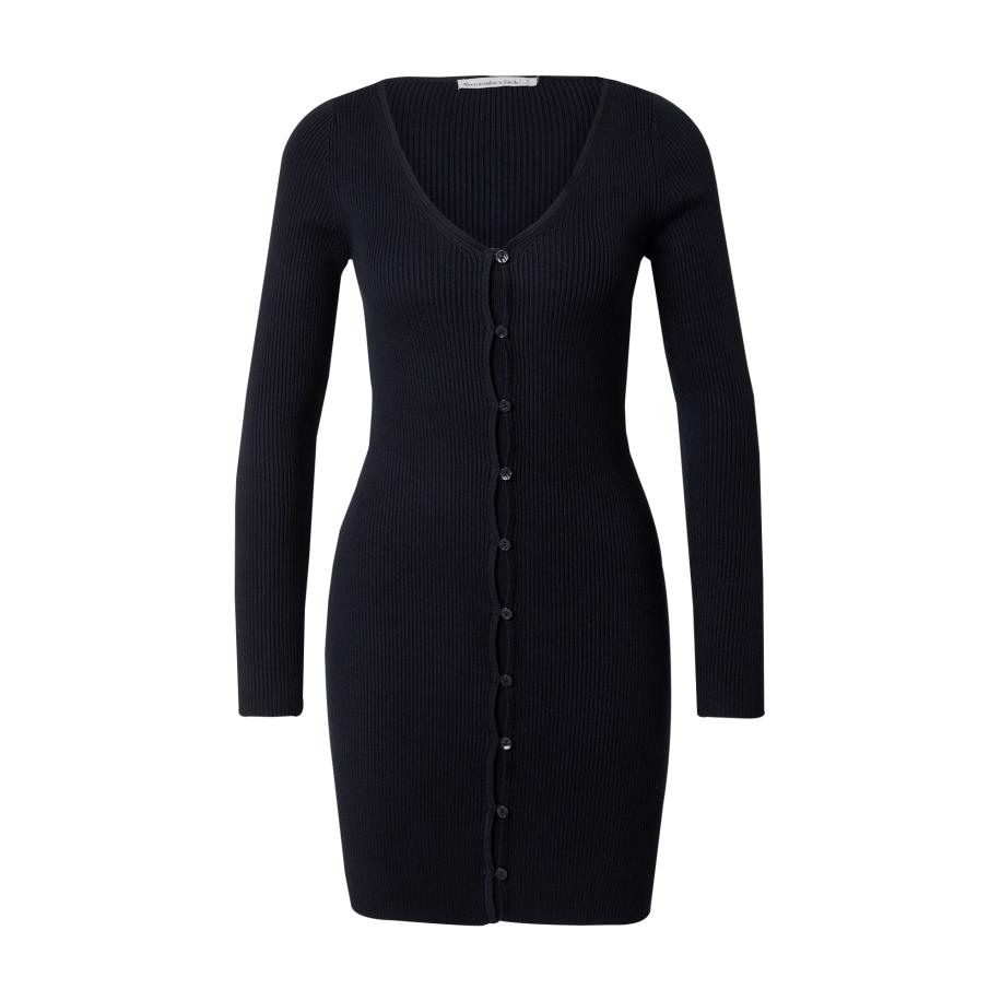 Abercrombie & Fitch Abercrombie & Fitch Gebreide jurk zwart -