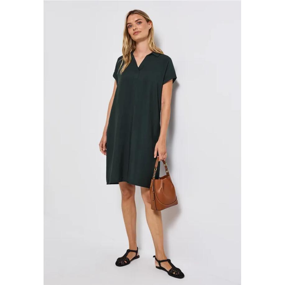 Street One Shirt jurk Groen