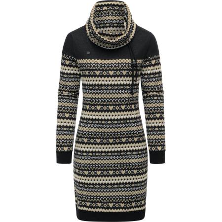 Ragwear Ragwear Jurk Chlloe beige / zwart / wit