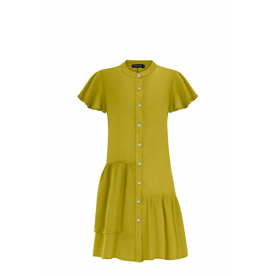 FRESHLIONS FRESHLIONS Blousejurk Jolin lichtgroen -