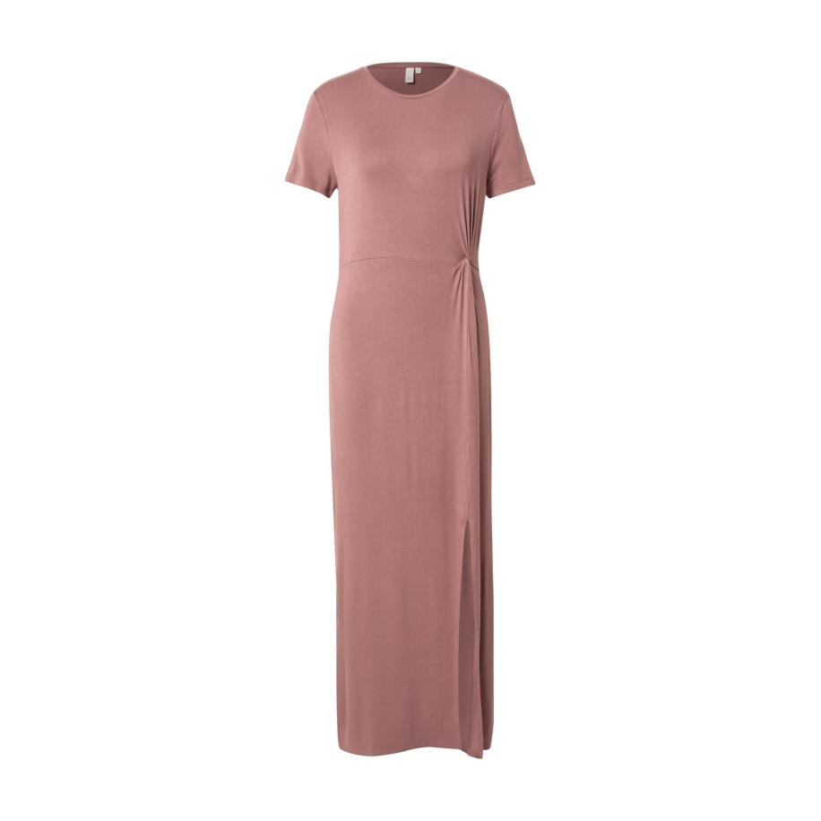 QS QS Jurk roestbruin -