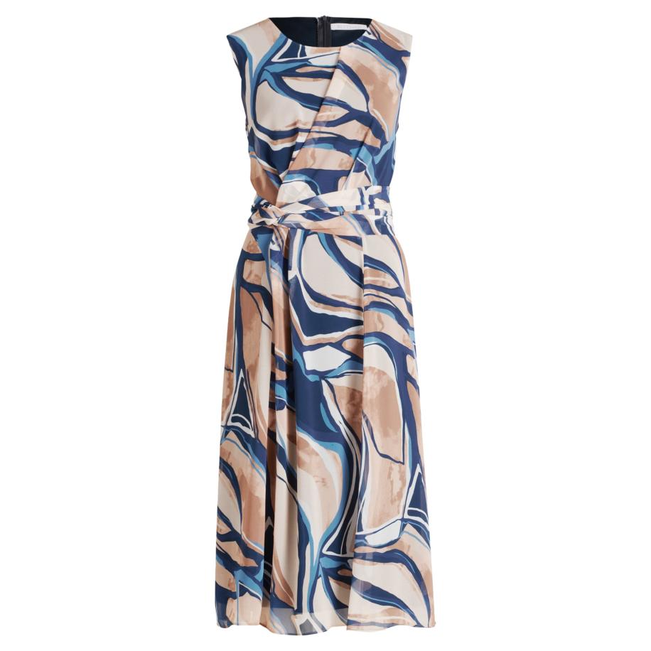 Betty & Co Betty & Co Blousejurk crème / nude / blauw / navy -