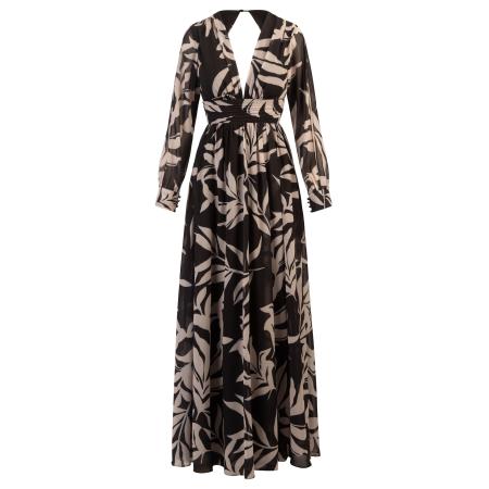 Kraimod Avondjurk beige / zwart