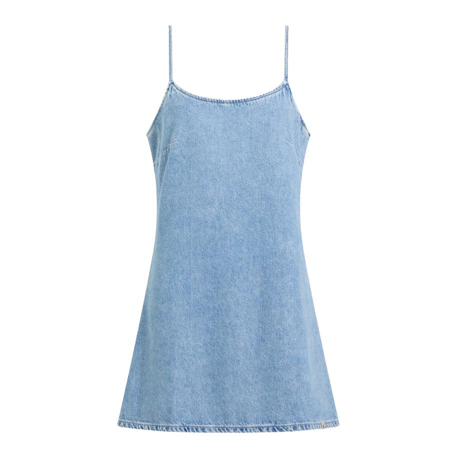 Calvin Klein Calvin Klein Jeans Jurk ICONIC blauw denim -