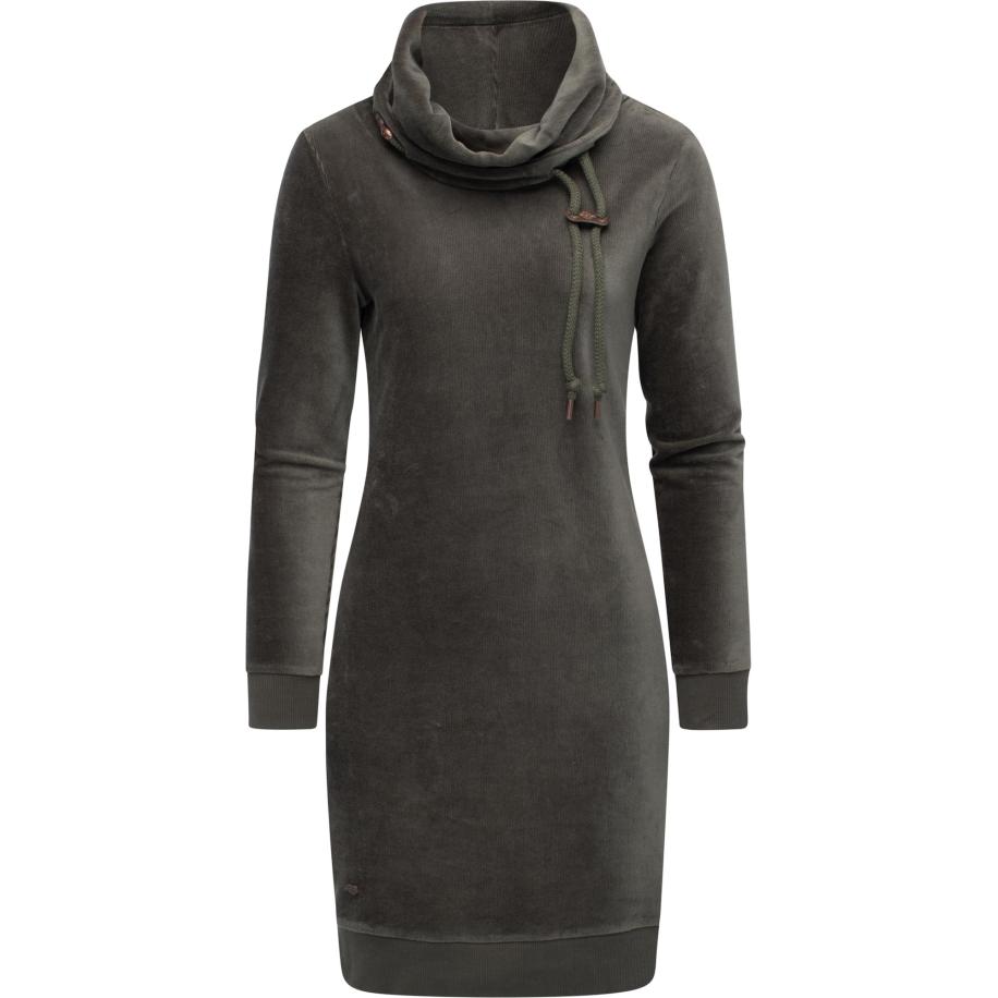 Ragwear Ragwear Jurk Chloe olijfgroen -