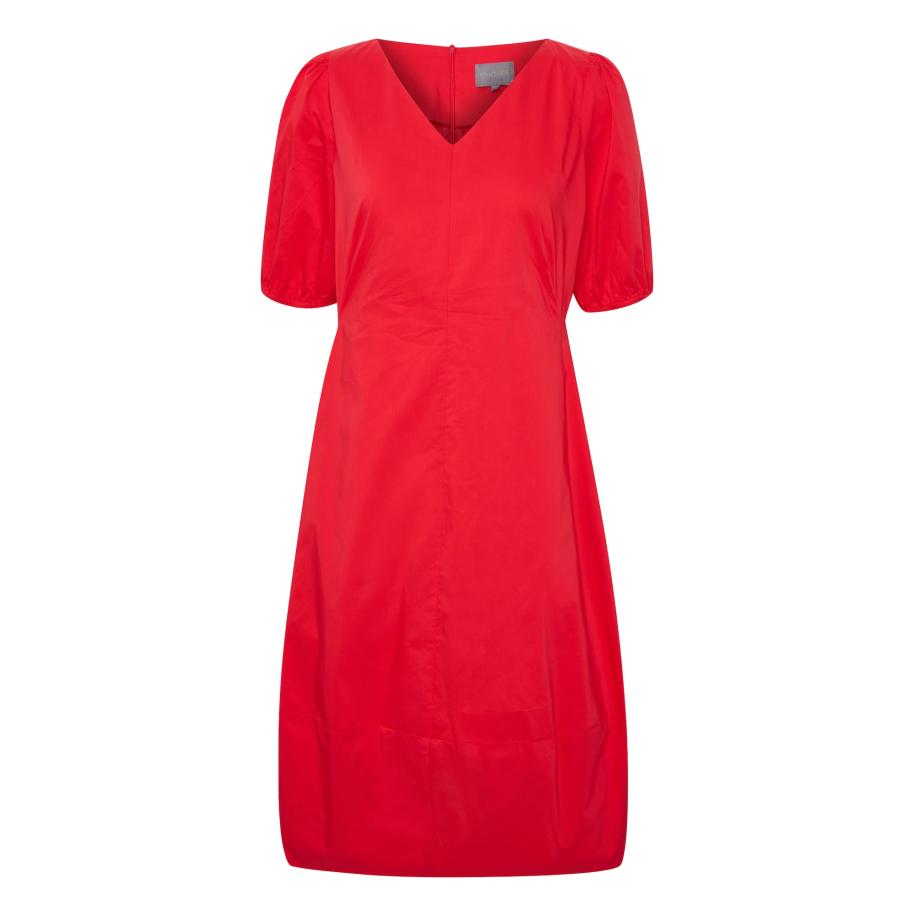 Culture CULTURE Jurk antoinett cranberry -