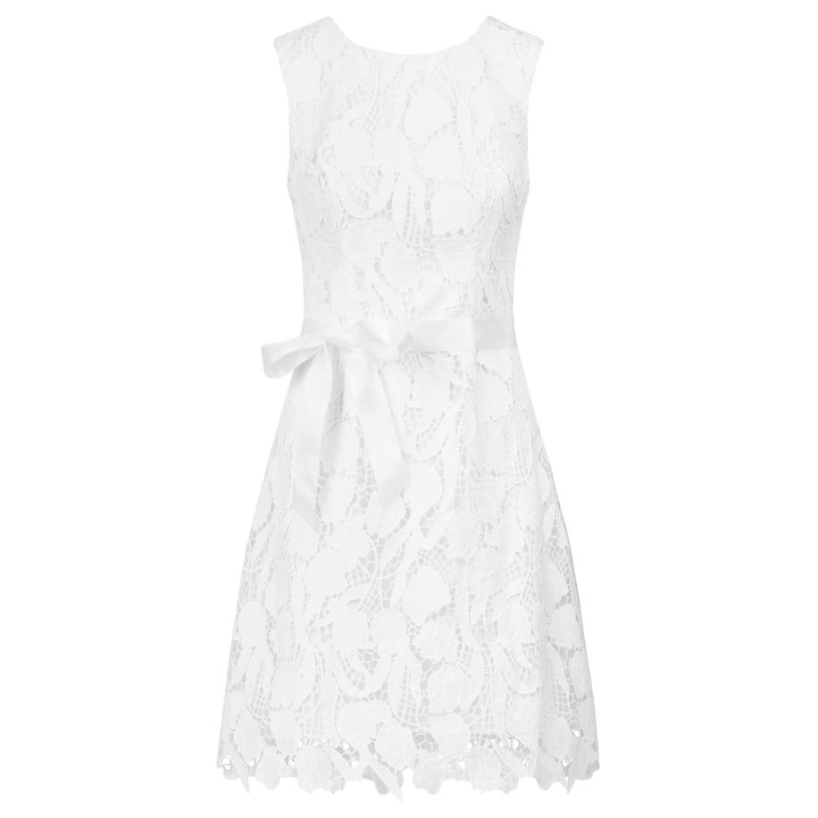 Kraimod Kraimod Cocktailjurk natuurwit -