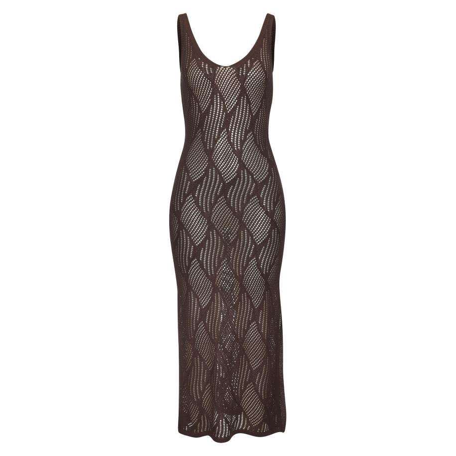 Lascana LASCANA Strandjurk bruin -