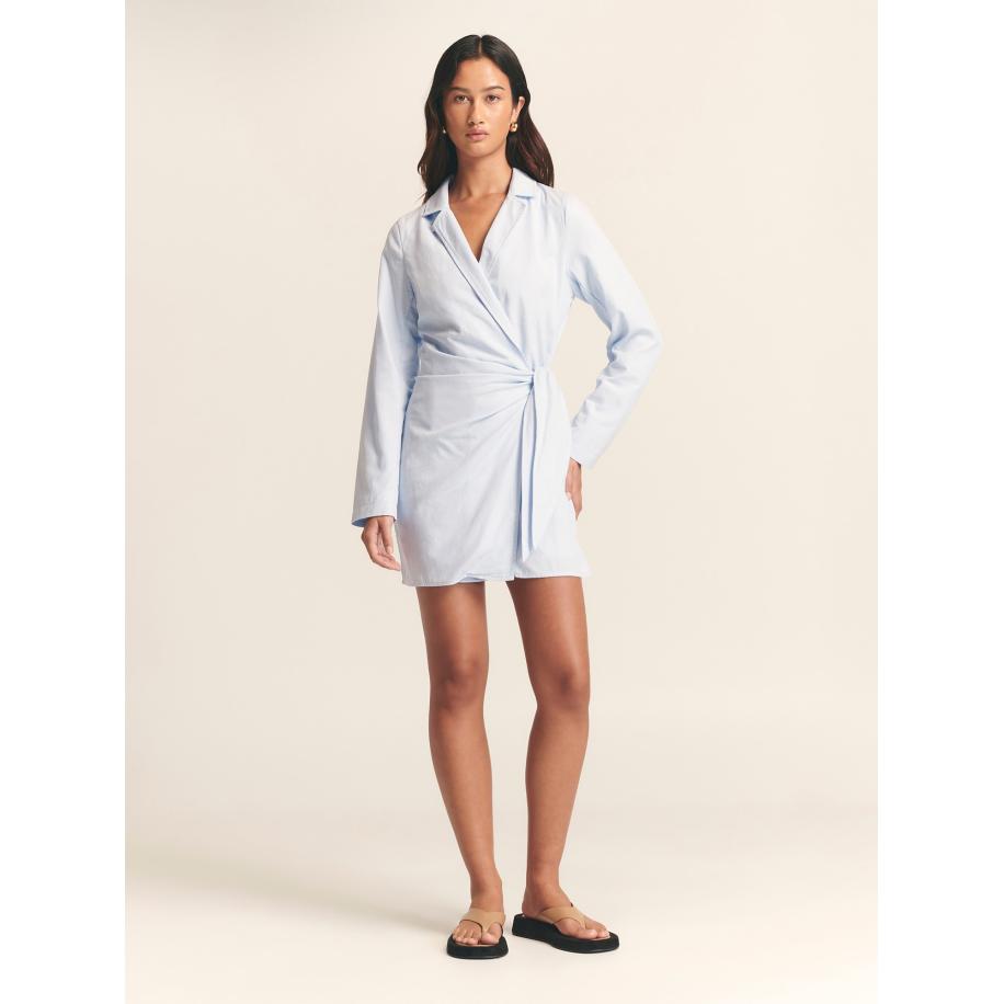 St MRLO Jurk Layla lichtblauw Blauw