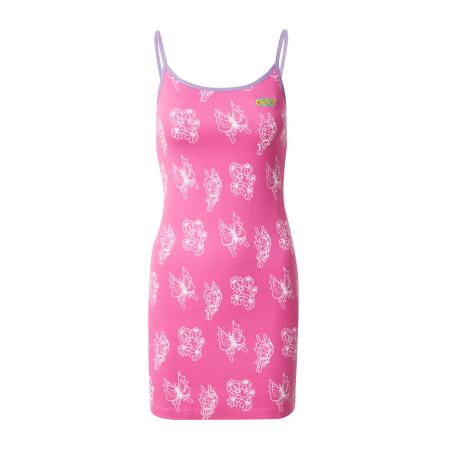 Obey Obey Jurk MARGO geel / sering / pink / wit
