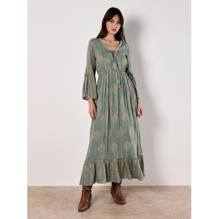 Apricot Apricot Jurk goud / groen