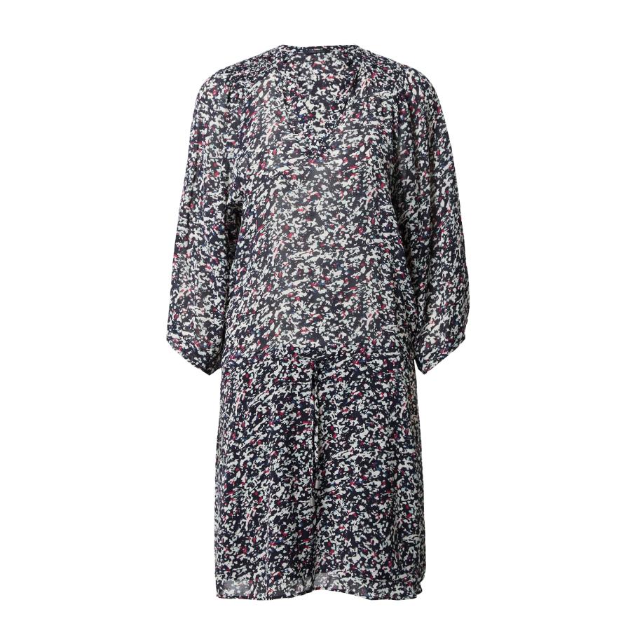 IKKS Jurk navy / rood / offwhite Blauw