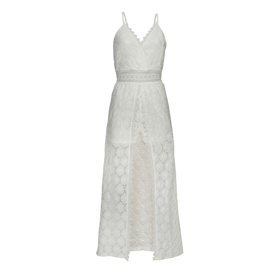 VIVANCE VIVANCE Zomerjurk wit -