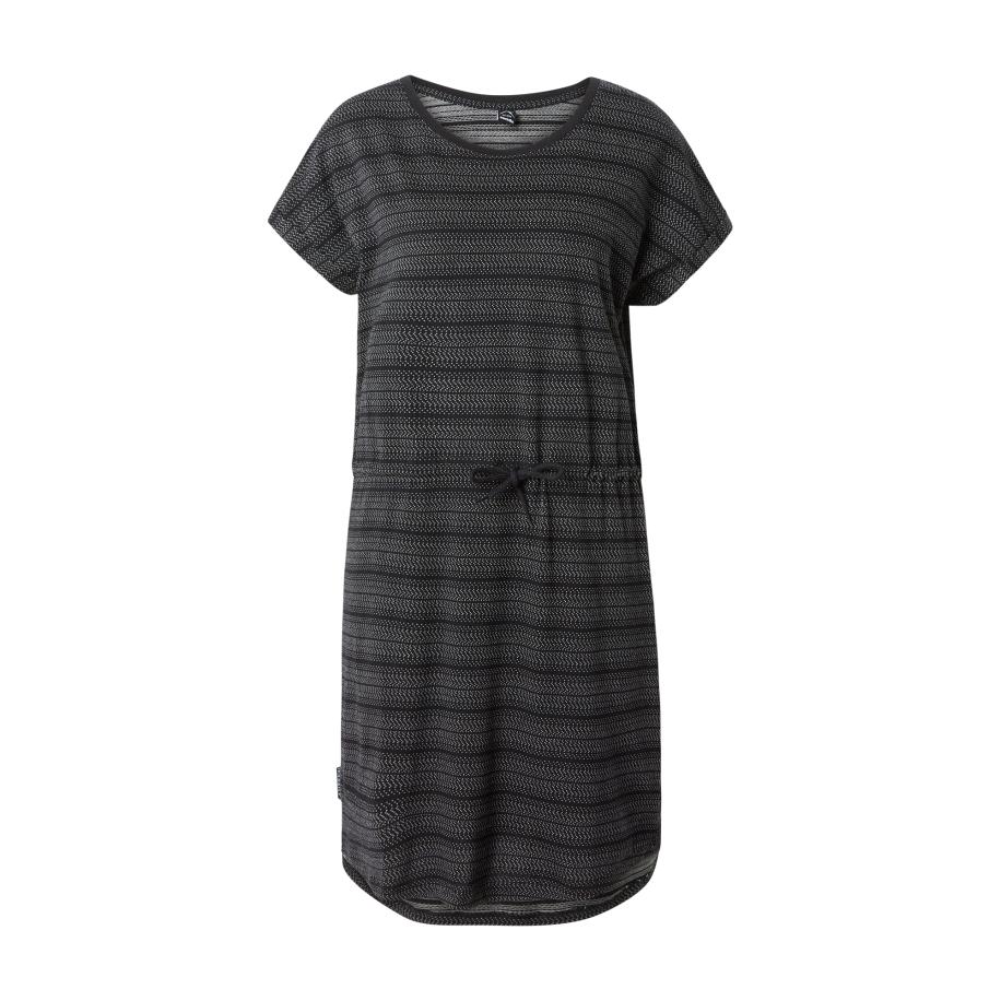 Iriedaily Iriedaily Jurk Naipi zwart / wit -