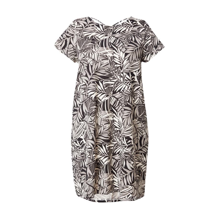 Z-One Jurk Mi44ke zwart / wit Zwart