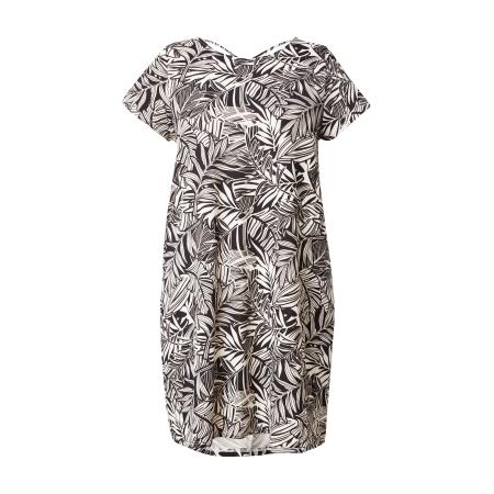 Z-One Jurk Mi44ke zwart / wit