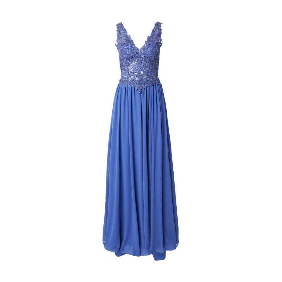 Mascara mascara Avondjurk saffier / royal blue/koningsblauw / zilver -