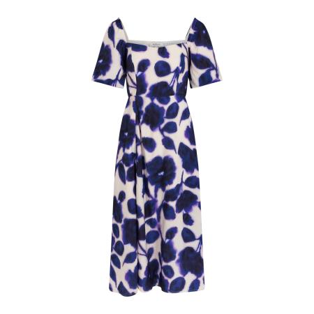 Morgan Morgan Jurk RYAO ecru / aubergine