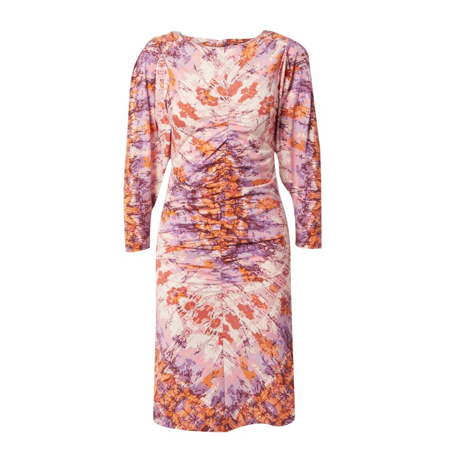 Hofmann Copenhagen Jurk Erica lila / oranje / rosa / wit Multicolor