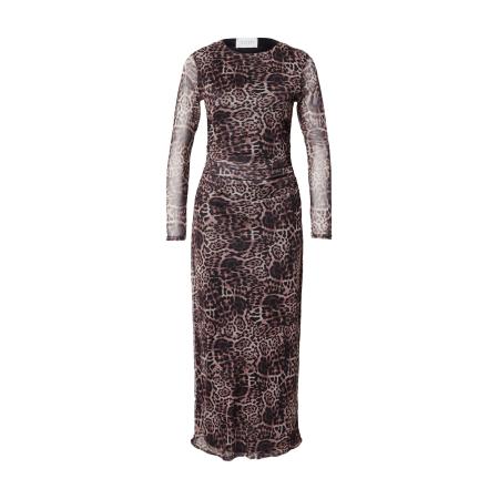 SISTERS POINT Jurk bruin / brokaat / donkerbruin