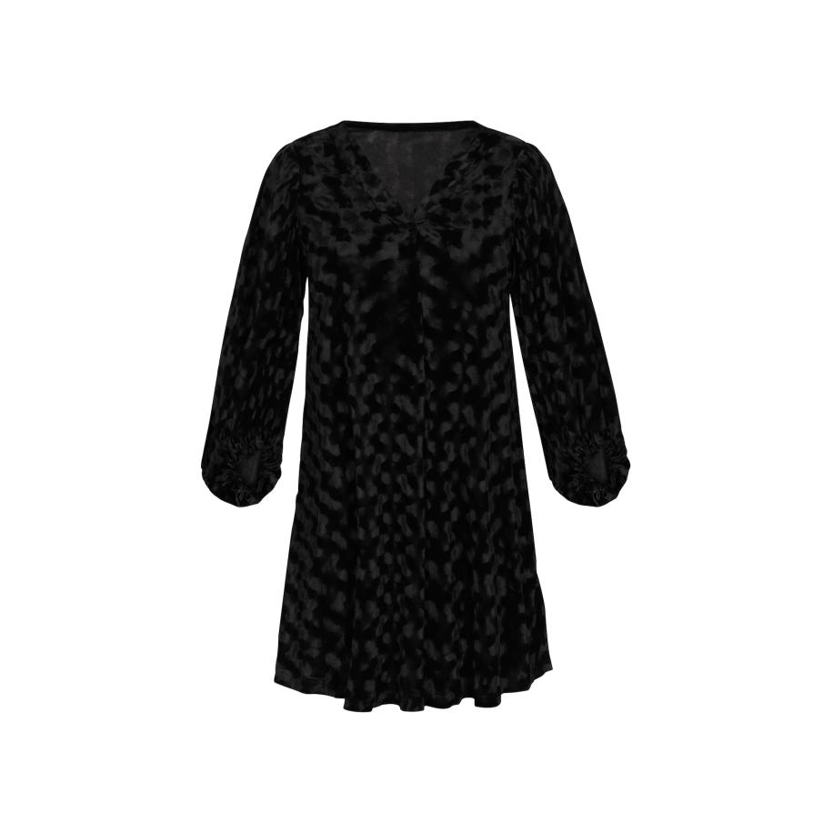 NAEMI NAEMI Jurk Fashion Look antraciet / zwart -