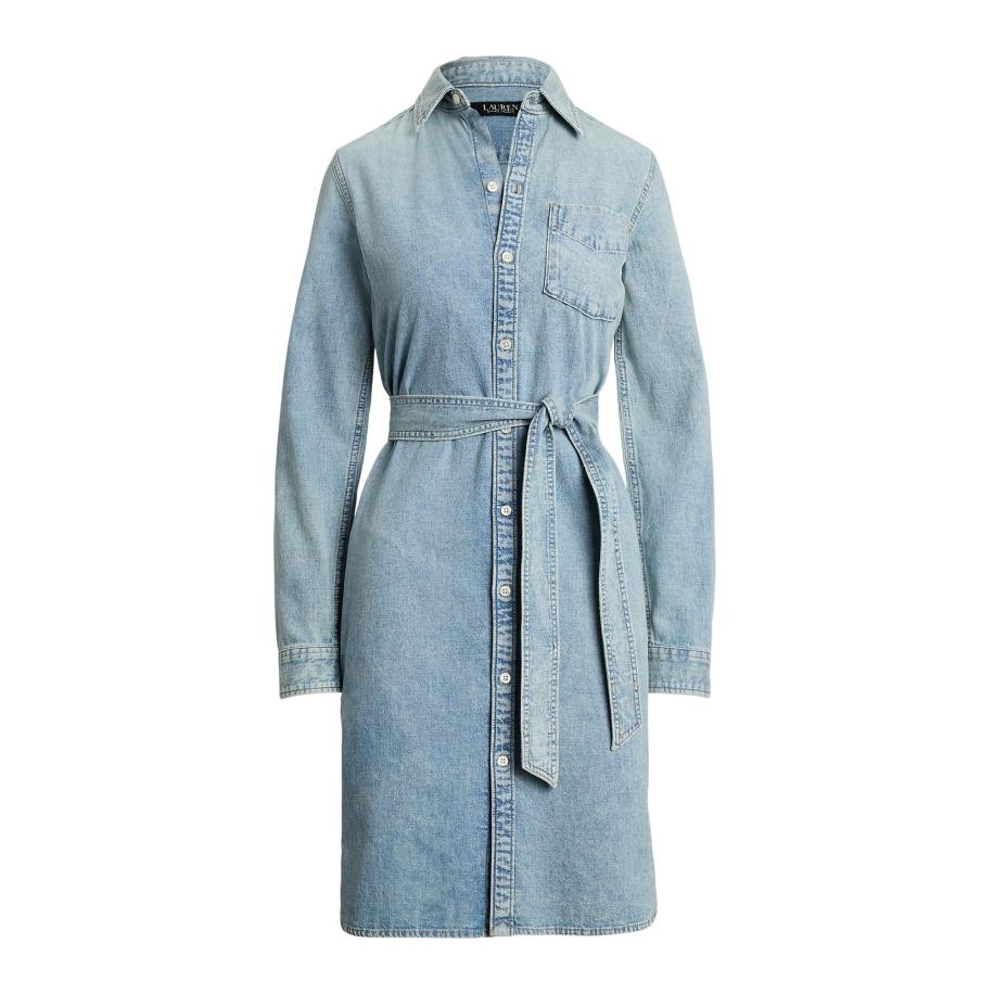 Lauren Ralph Lauren Lauren Ralph Lauren Blousejurk lichtblauw -