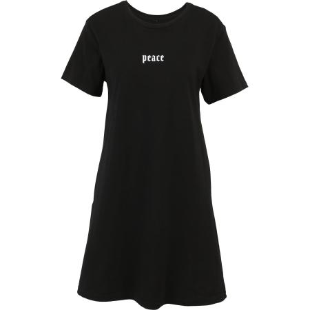 Miss Tee Jurk grijs / zwart / wit