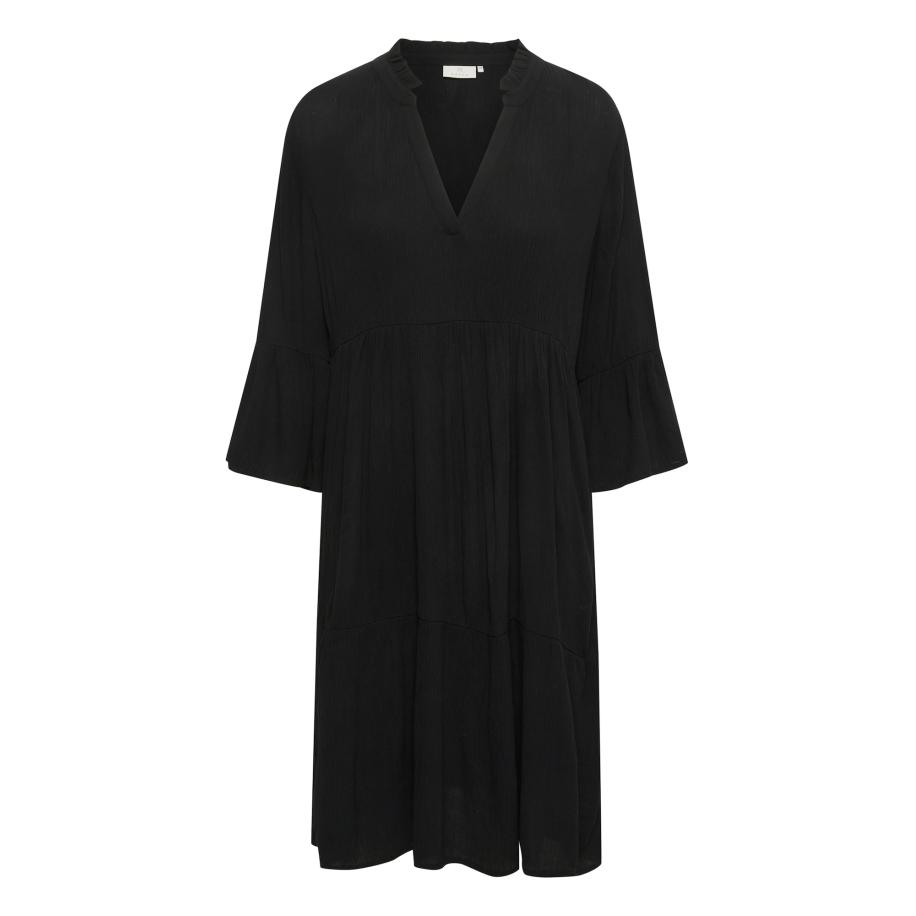 Kaffe Kaffe Blousejurk Marianah zwart -