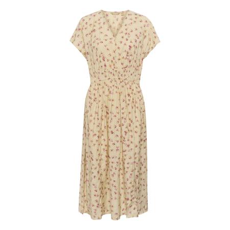 Culture CULTURE Jurk CUPuglia Gally kaki / oranje / rosa / wolwit