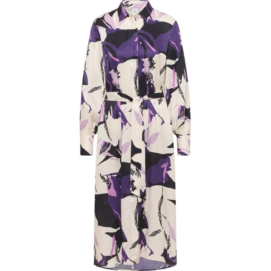 Eterna ETERNA Blousejurk crème / lila / zwart -