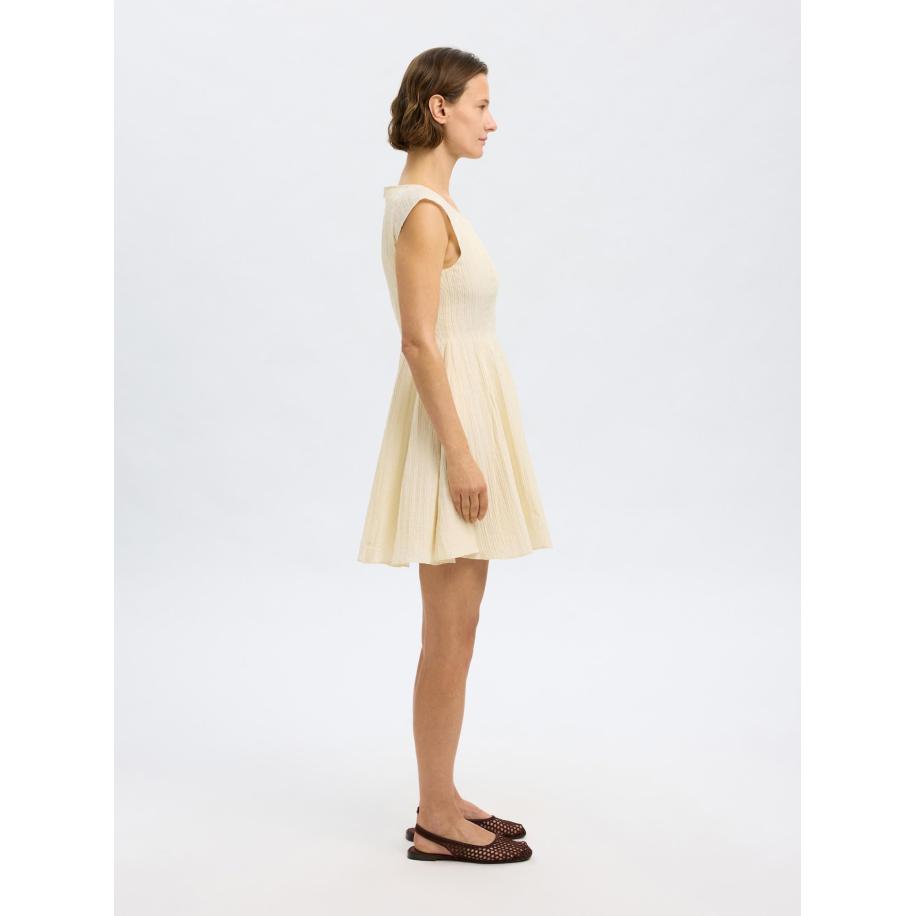 Selected SELECTED Jurk SLFMADDIE beige -