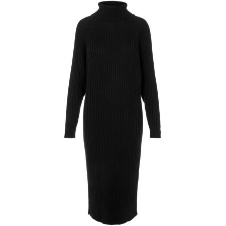 YAS YAS Gebreide jurk Mavi zwart