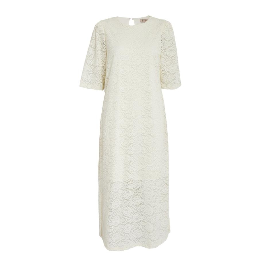 Peppercorn Jurk Karoline natuurwit Wit