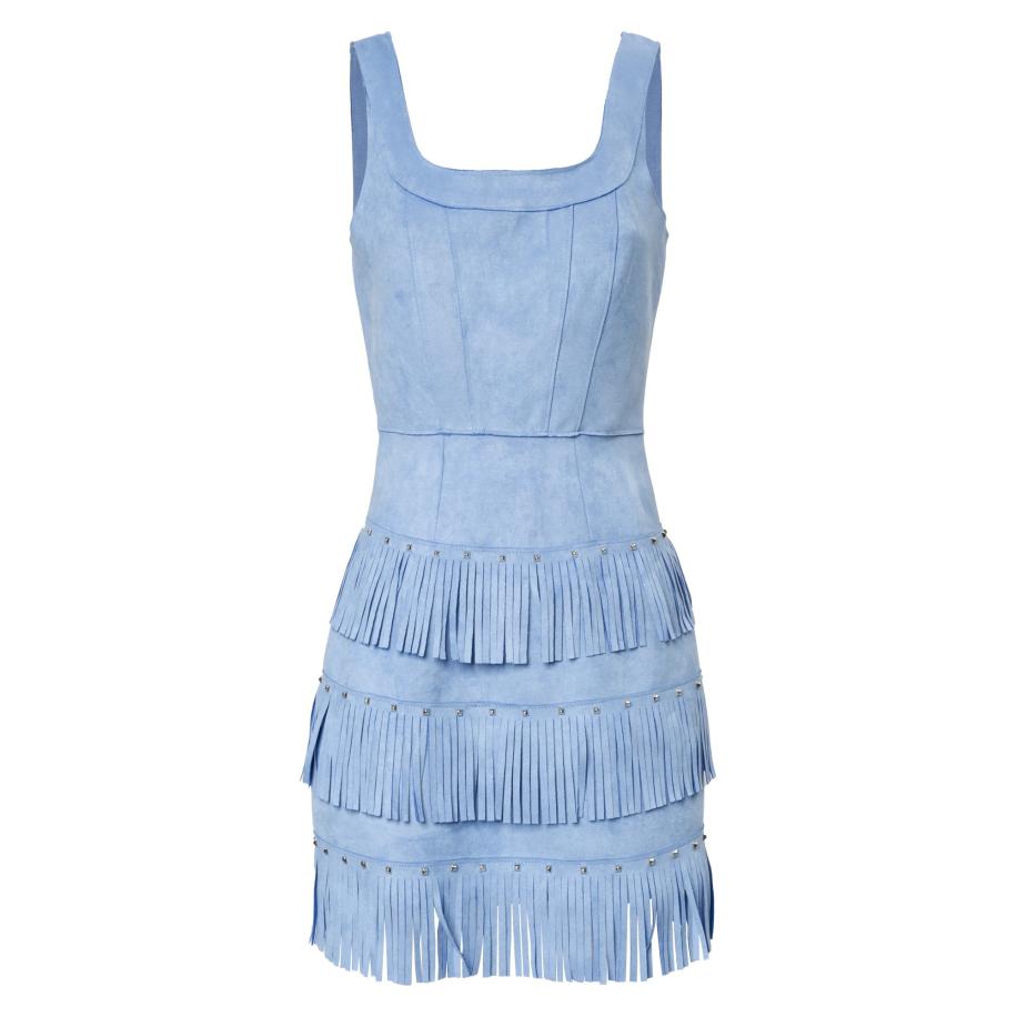 Influencer Influencer Jurk azuur -