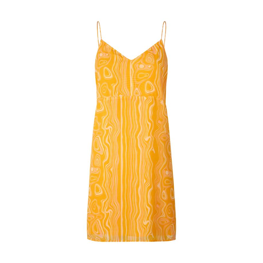Modström modström Jurk Donte ecru / oranje -