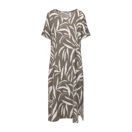 Quiosque Quiosque Jurk bruin / wit