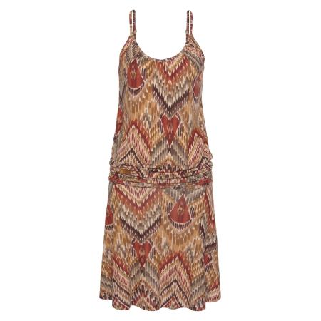 Lascana LASCANA Jurk beige / bruin / mosterd