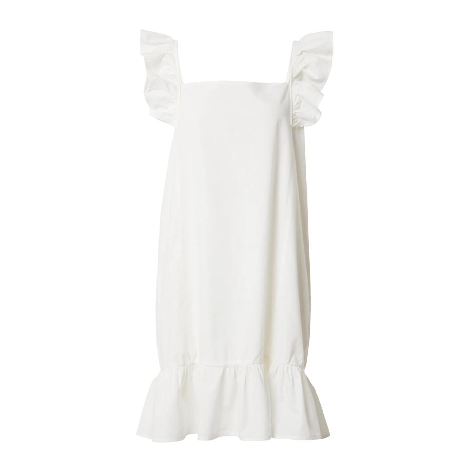 Denim Project Denim Project Jurk wit -