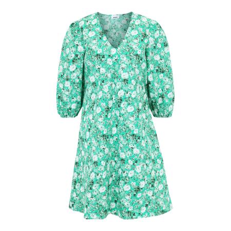 Minimum minimum Jurk FELANI jade groen / donkergroen / wit