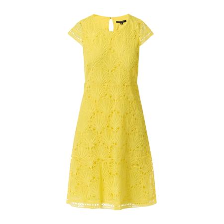 Comma COMMA Jurk geel