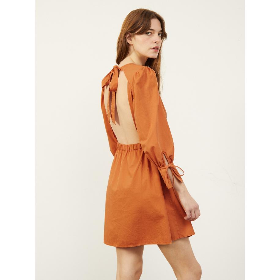 Aligne Aligne Jurk Carly karamel -