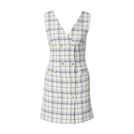 Karen Millen Karen Millen Jurk blauw / lichtblauw / zwart / offwhite