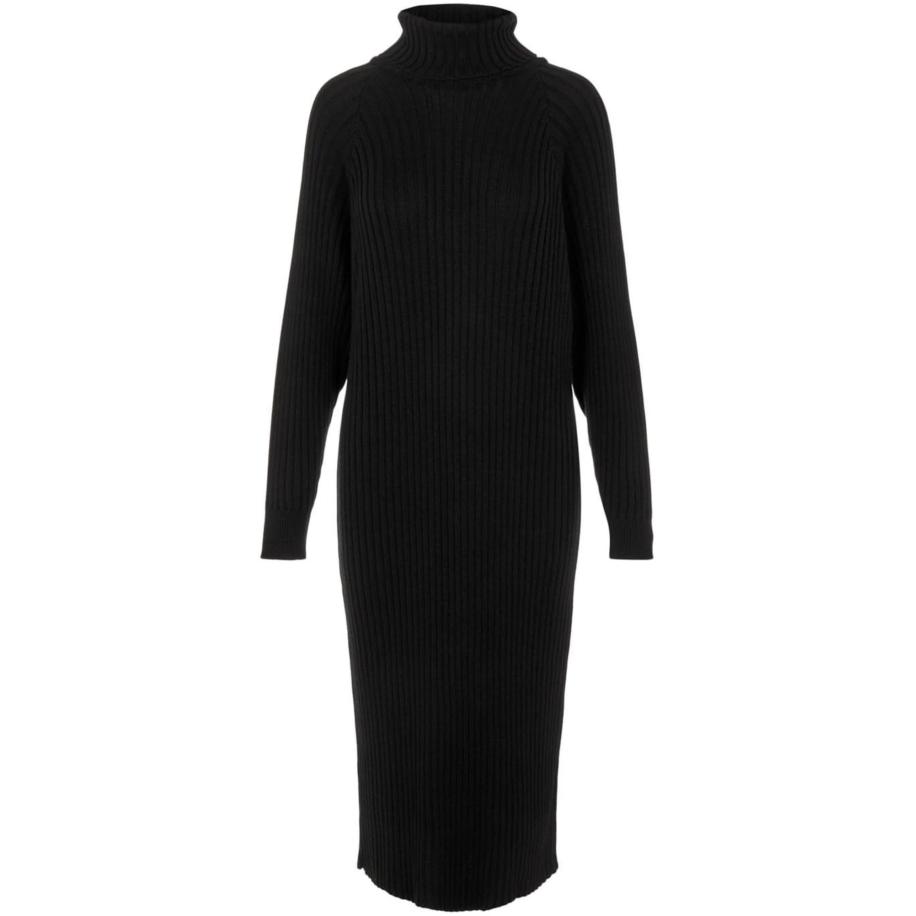 YAS YAS Gebreide jurk Mavi zwart -