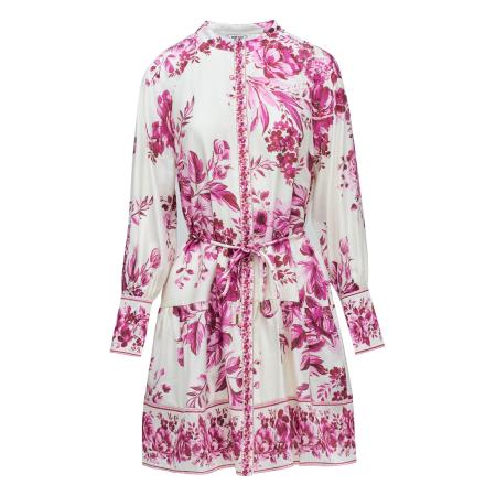 Salsa Salsa Jeans Jurk pink / wolwit