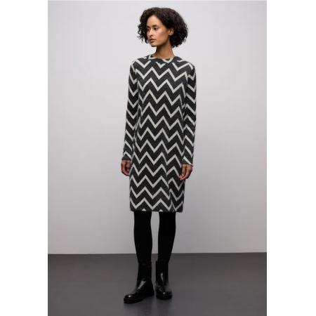 Street One T-shirt jurk met patroon