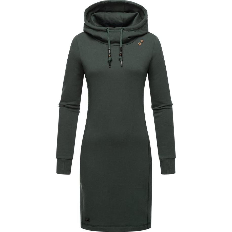 Ragwear Ragwear Jurk Sabreen donkergroen -