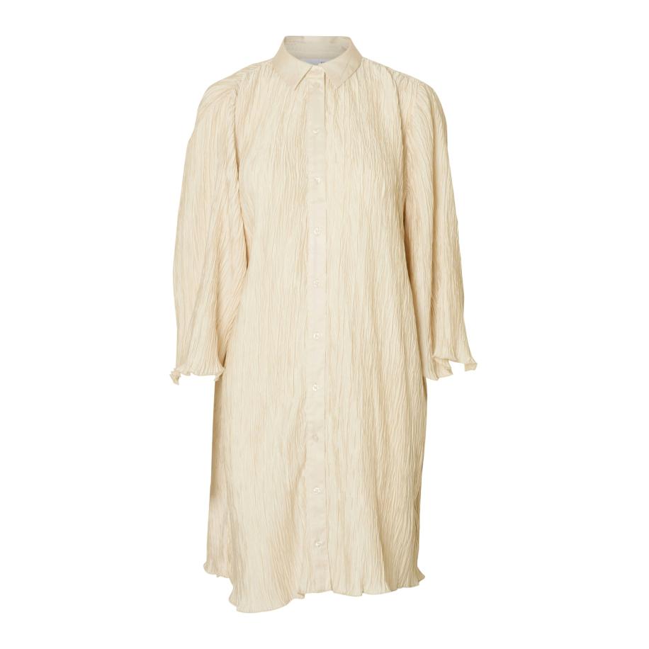 Selected SELECTED Blousejurk SLFELMA crème -